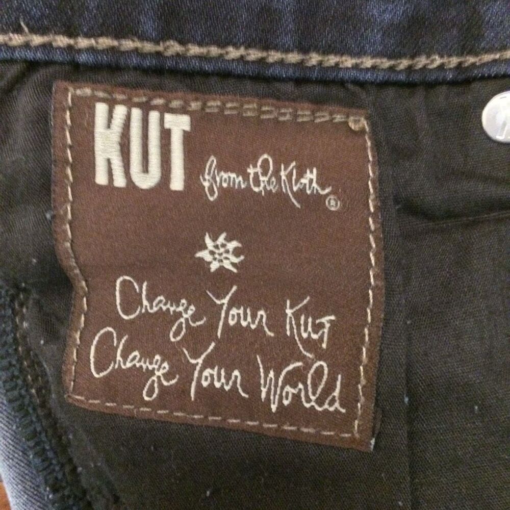 Kut Carlo ankle skinny blue jeans size 6 - Picture 13 of 13